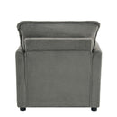 Modern Single Seat Accent Chair With Side Storage Pockets by HouseOfZazla