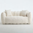 Cozy Beanbag Chair With High Resilience Foam Core For 2 by Unique Piece Furniture