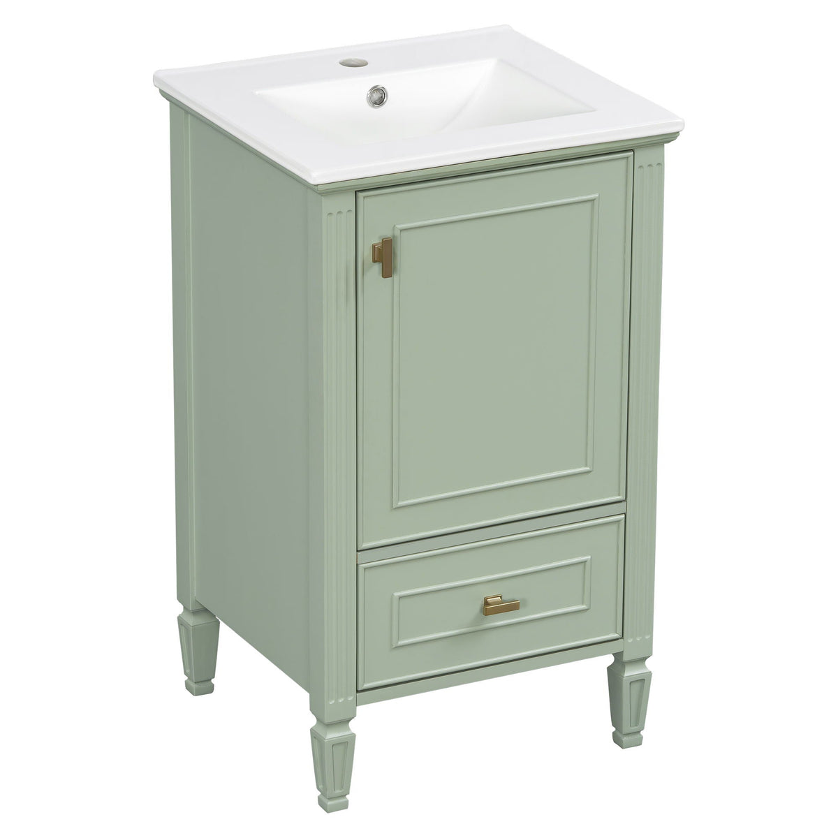 Retro Bathroom Vanity With Sink, photo 13 of 40