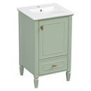 Retro Bathroom Vanity With Sink by HouseOfZazla