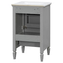 Retro Bathroom Vanity With Sink by HouseOfZazla