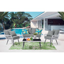Portofino - 4 Piece Outdoor Conversation Set