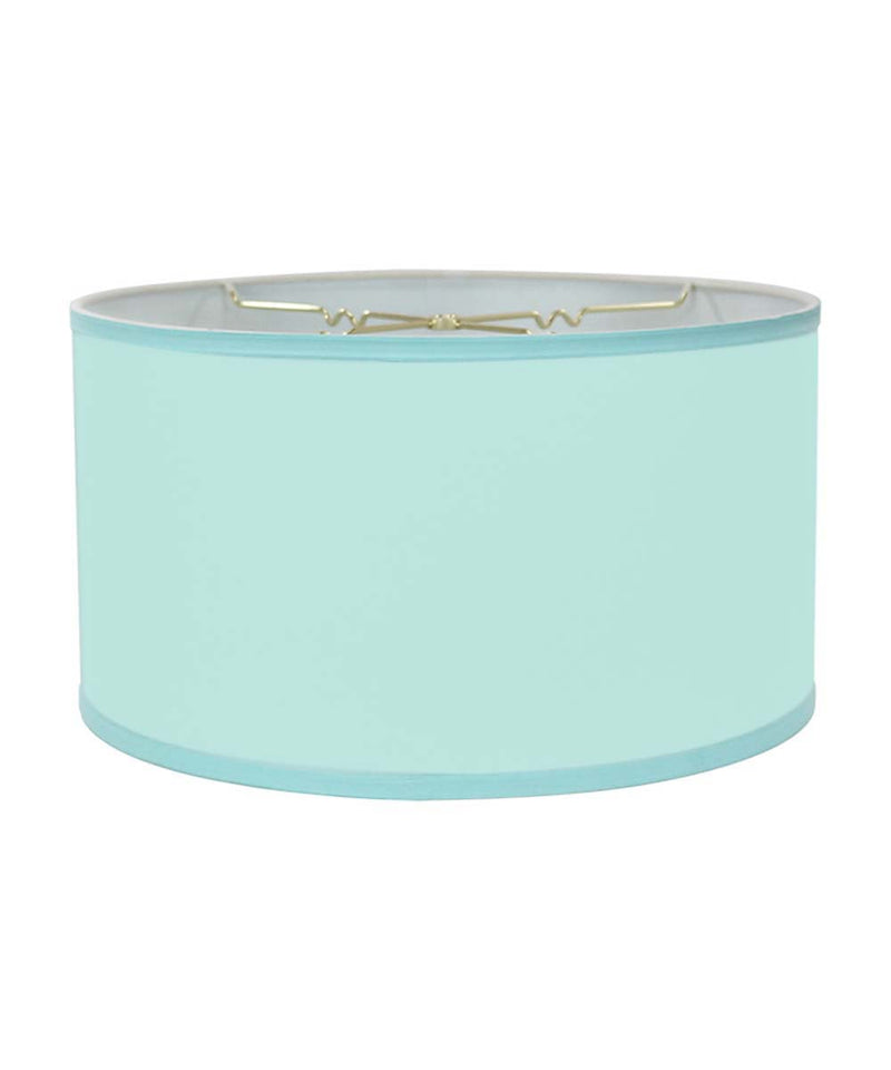 14"W x 7"H Drum Lamp Shade - Island Paridise Blue