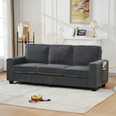 3 Seater Compact Sofa For Living Room by HouseOfZazla