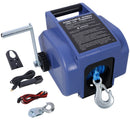 Reversible 12V Electric Trailer Winch for Boats up to 6000 lbs by HouseOfZazla