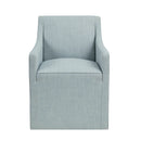Traditional Skirted Dining Arm Chair by HouseOfZazla