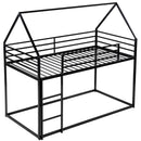 House Bunk Bed With Built In Ladder by HouseOfZazla