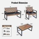 4-Piece Patio Furniture Set