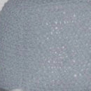 Semi Rounded Pouf Cable Knitted Perfect Seating