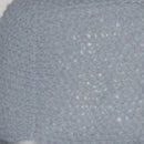 Semi Rounded Pouf, Cable Knitted, Perfect Seating