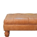Buffalo - Ottoman With Castor Legs by HouseOfZazla
