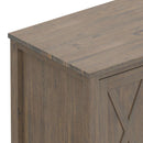 Ela - TV Media Stand - Smoky Brown by HouseOfZazla