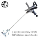 Drill Mixer Set with Spade Handle