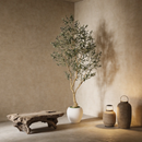 8.2FT Artificial Olive Tree With Big Decorative by HouseOfZazla