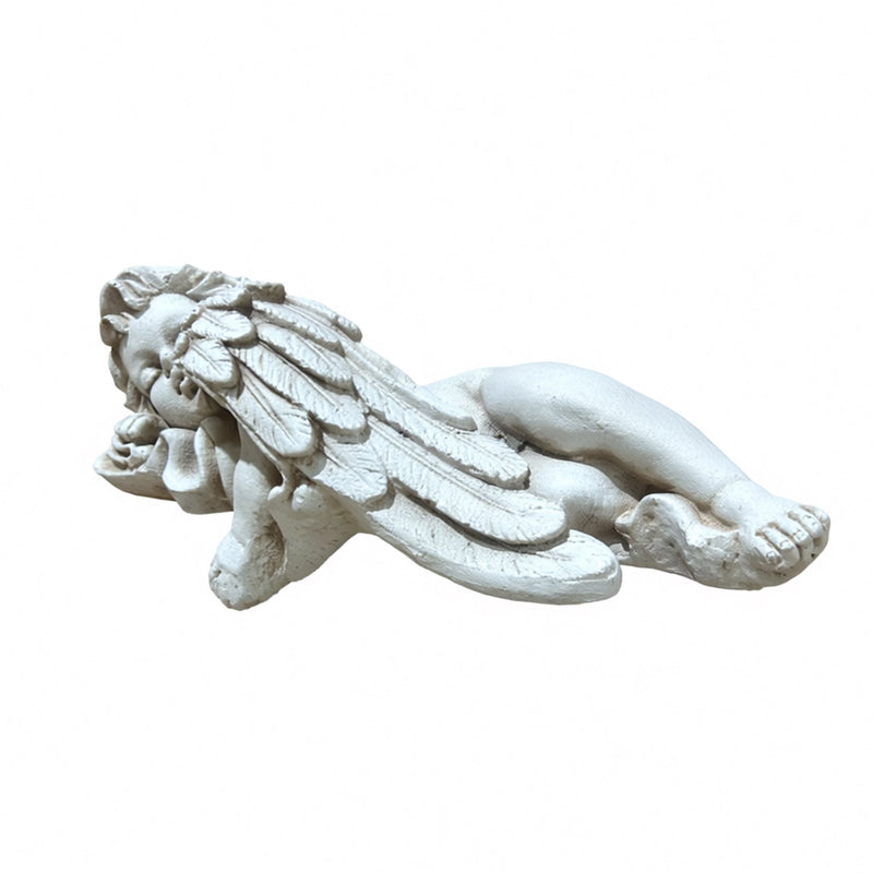 Magnesium Oxide Lying Angel Statue, photo 5 of 7