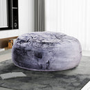 Classic 5Ft Memory Foam Bean Bag Chair, Soft Comfort Lounger - Purple by HouseOfZazla