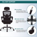 Walker Edison | Mesh High Back Ergonomic Office Desk Chair