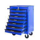 Rolling Metal Tool Chest With Drawers, Steel Storage Cabinet With Ball Bearing Slides by HouseOfZazla