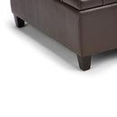 Harrison - Upholstered Coffee Table Storage Ottoman by Unique Piece Furniture