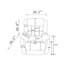 Sonet - Domino Reclining Chairs by HouseOfZazla