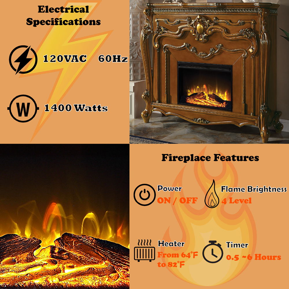 Picardy - Fireplace, photo 4 of 13