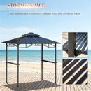 Outdoor BBQ Canopy, Barbecue Grill Gazebo, BBQ Tent by HouseOfZazla
