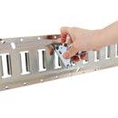 Universal E Track Tie-Down Rail Kit for Trucks, Vans, and Garages by HouseOfZazla