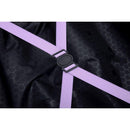 3 Piece Luggage Sets ABS Lightweight Suitcase with Two Hooks, Spinner Wheels, TSA Lock, (20/24/28), LIGHT PURPLE