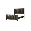 Modern Bed Panel Headboard With Vertical Faceted Design by HouseOfZazla