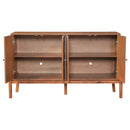 Vintage Sideboard Buffet Cabinet, 56.8" W x 18" D x 34.2" H