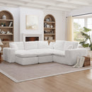 Sectional Sofa With Moveable Ottoman by HouseOfZazla