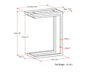 Skyler - Handcrafted C Side Table