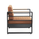 Giovanna Club Chair Set With Aluminum Frame by HouseOfZazla