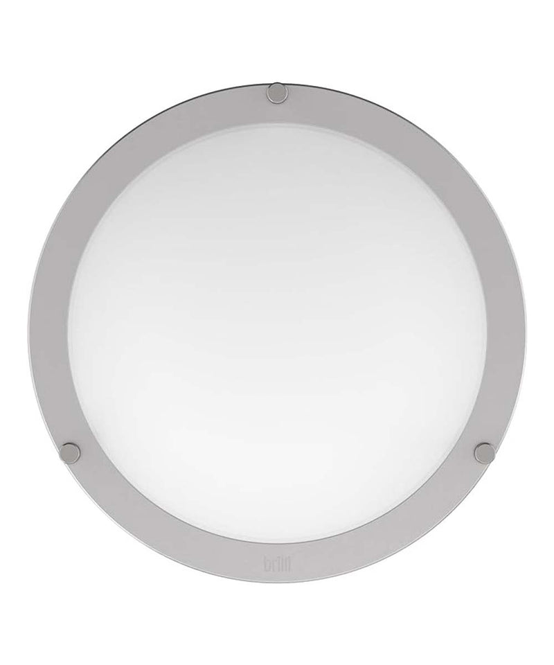 Brilli 13"W 1-Light LED "Get in Sync" Day-to-Night Circadian Flush Mount Light Fixture