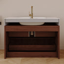 30" Modern Floating Bathroom Vanity with Seamless Sintered Stone Top