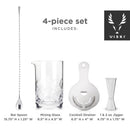 4-Piece Harrison Barware Set by Viski