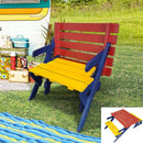 Kids Multi-Functional Arm Chair, Table With 2 Benches All-In-One Set by Unique Piece Furniture