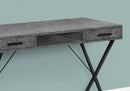 Contemporary Computer Desk with Storage Drawers by HouseOfZazla