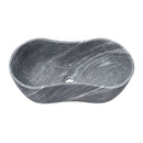 Bathroom Vessel Sink With Wavy Design