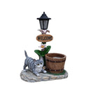 Lying Cat Solar Planter Garden Decor by HouseOfZazla
