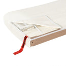 Roman - Curved Headboard Upholstered Platform Bed by Unique Piece Furniture