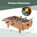 4-in-1 Combo Game Table Set Foosball Table with Billiards and Hockey