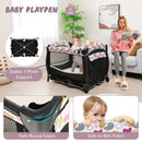 4 in 1 Portable Pack and Play Baby Nursery Center with Bassinet by LJGDeals
