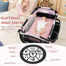 4 in 1 Portable Pack and Play Baby Nursery Center with Bassinet by LJGDeals