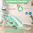 4-in-1 Kids Slide Rocking Horse with Basketball and Ring Toss by LJGDeals