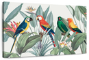 Tropical Safari Parrots Wall Art