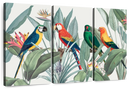 Tropical Safari Parrots Wall Art