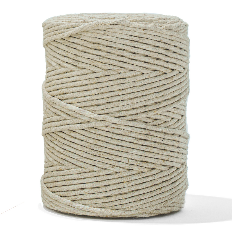 Soft Linen Cord Zero Waste 4mm Single Strand