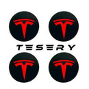4 Pcs Hub Caps Covers Car for Tesla Model 3/Y/S/X (Diameter 56MM)