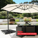 4-Piece 20L Cantilever Offset Patio Umbrella Base by LJGDeals